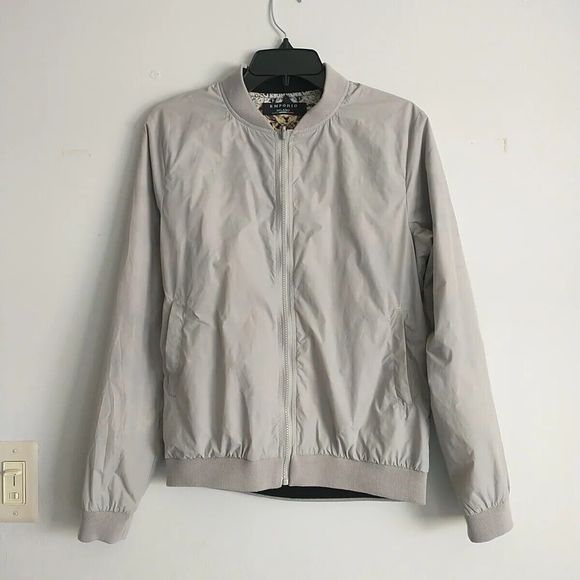 Emporio Milano Bomber Jacket Men M/S* Multicolor Reversible Graphic Animal Print - Picture 7 of 10